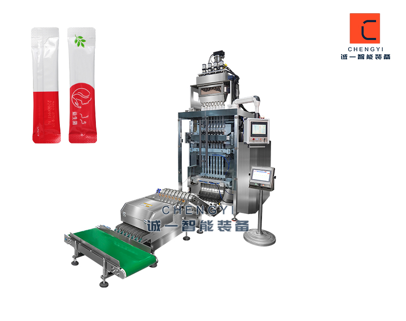 8列粉末包裝機_8列條狀背封粉末包裝機